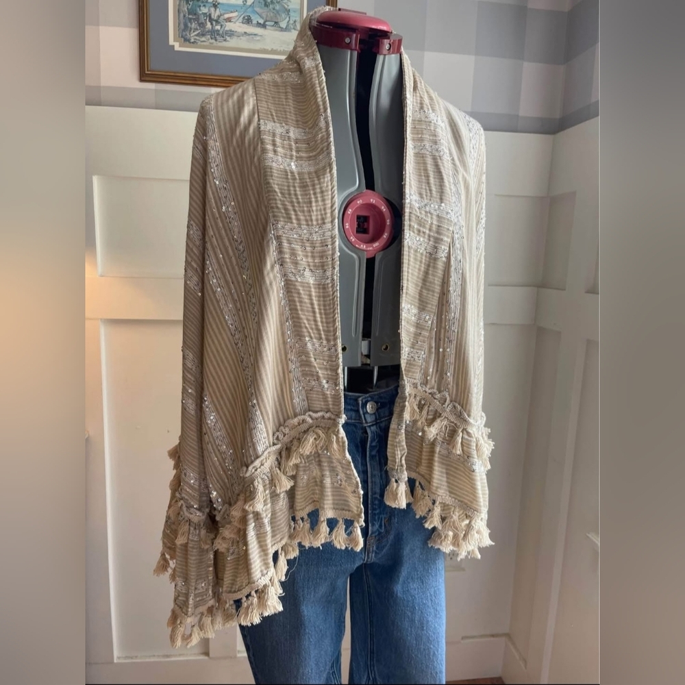 Boho Tassel Kimono